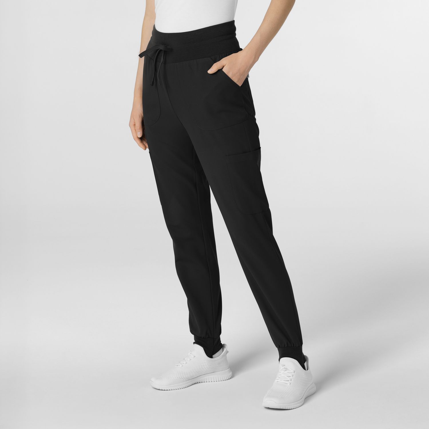 Pantalone donna 5522 jogger black