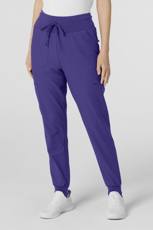 Pantalone donna 5522 jogger grape