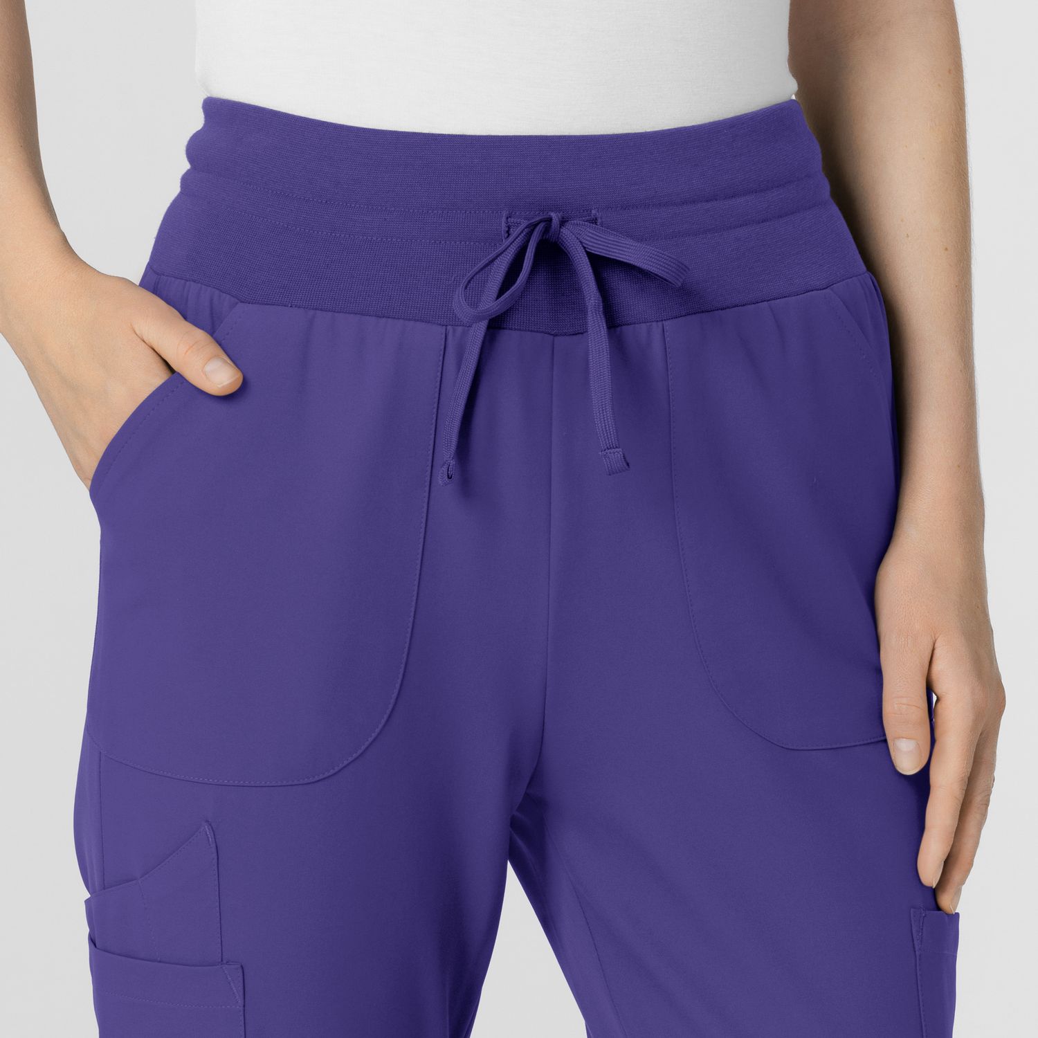 Pantalone donna 5522 jogger grape