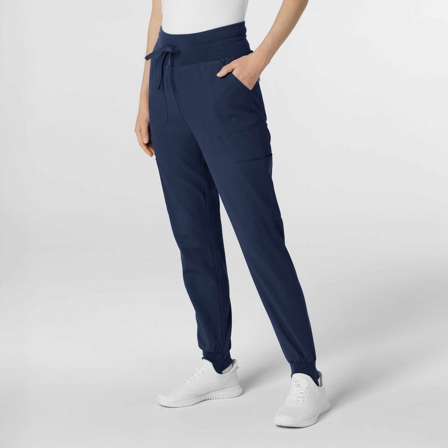 Pantalone donna 5522 jogger navy blue