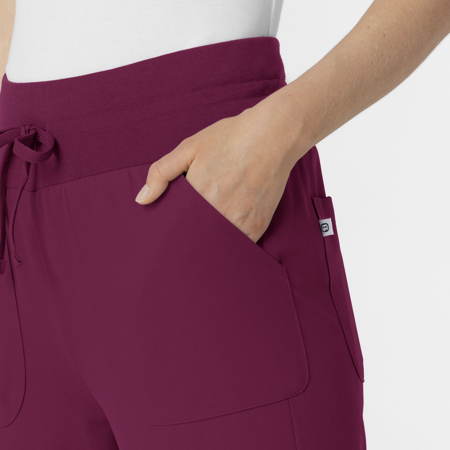 Pantalone donna 5522 jogger wine