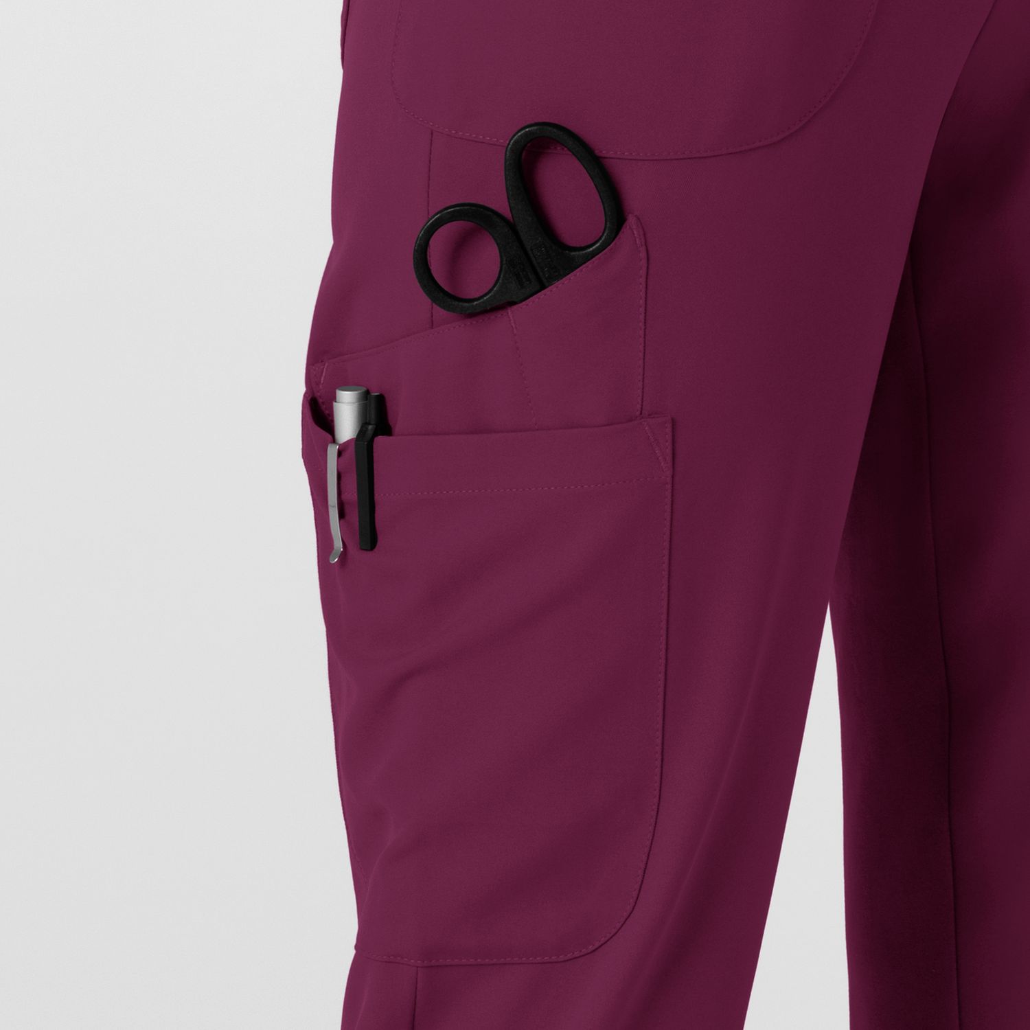 Pantalone donna 5522 jogger wine