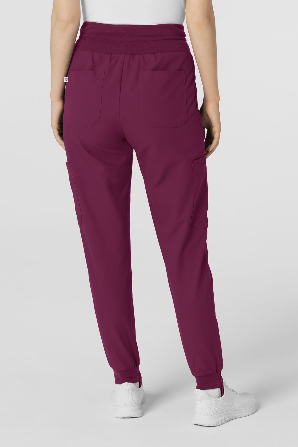 Pantalone donna 5522 jogger wine