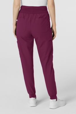Pantalone donna 5522 jogger wine