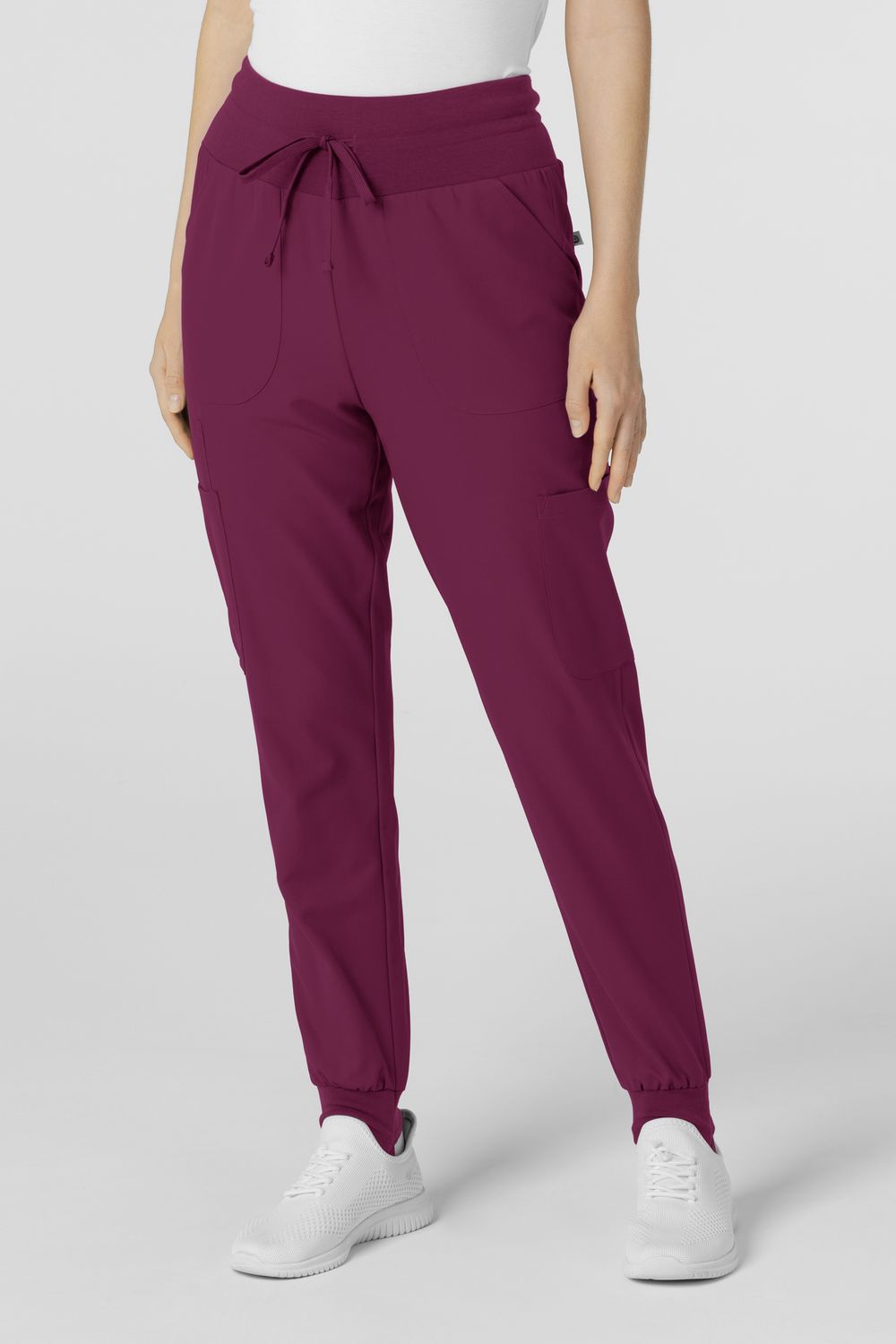 Pantalone donna 5522 jogger wine