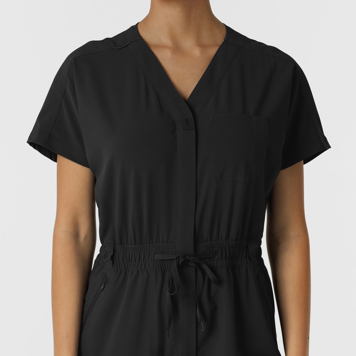 Tuta donna 3234 zip black