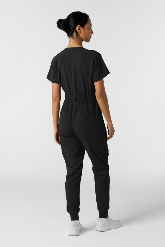 Tuta donna 3234 zip black