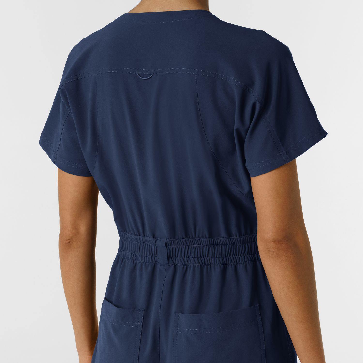 Tuta donna 3234 zip navy blue