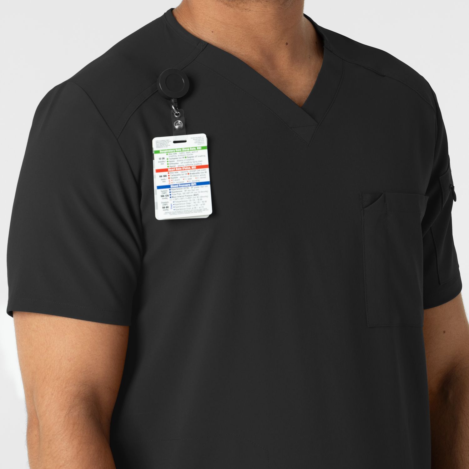 Casacca uomo 6834 scollo a V black NOVITA&#39; 2025