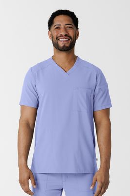 Casacca uomo 6834 scollo a V ceil blue NOVITA&#39; 2025