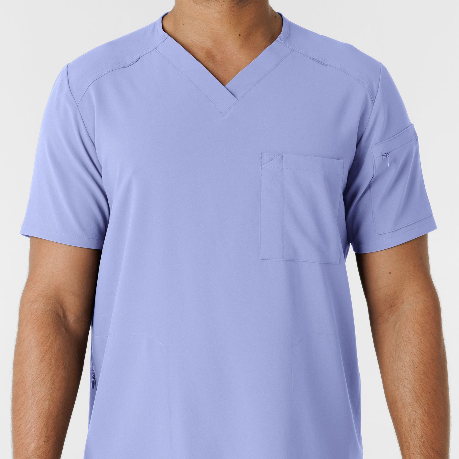 Casacca uomo 6834 scollo a V ceil blue NOVITA&#39; 2025