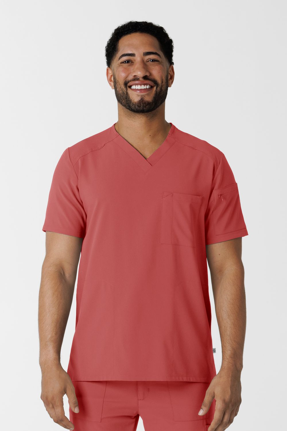 Casacca uomo 6834 scollo a V mineral red NOVITA&#39; 2025