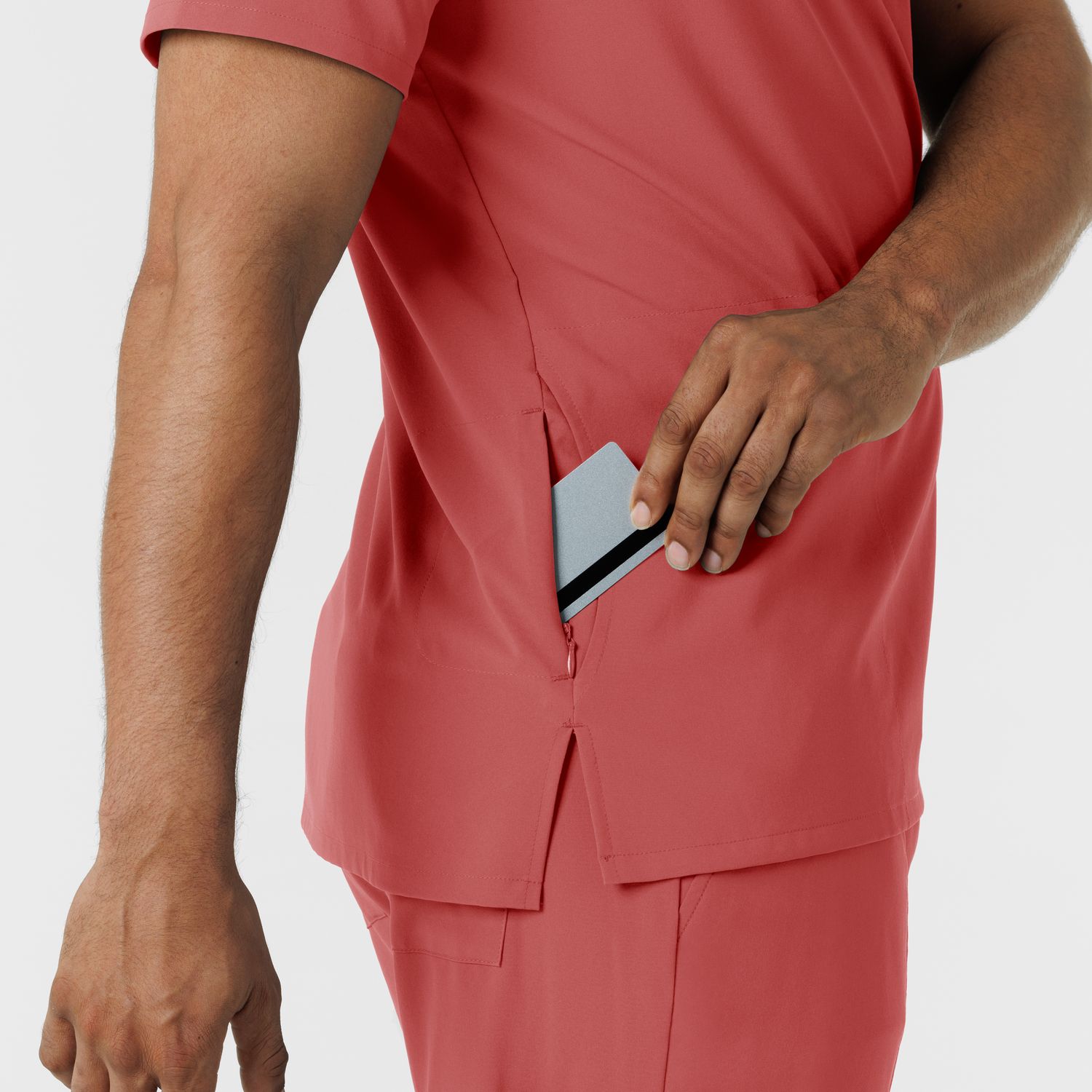 Casacca uomo 6834 scollo a V mineral red NOVITA&#39; 2025