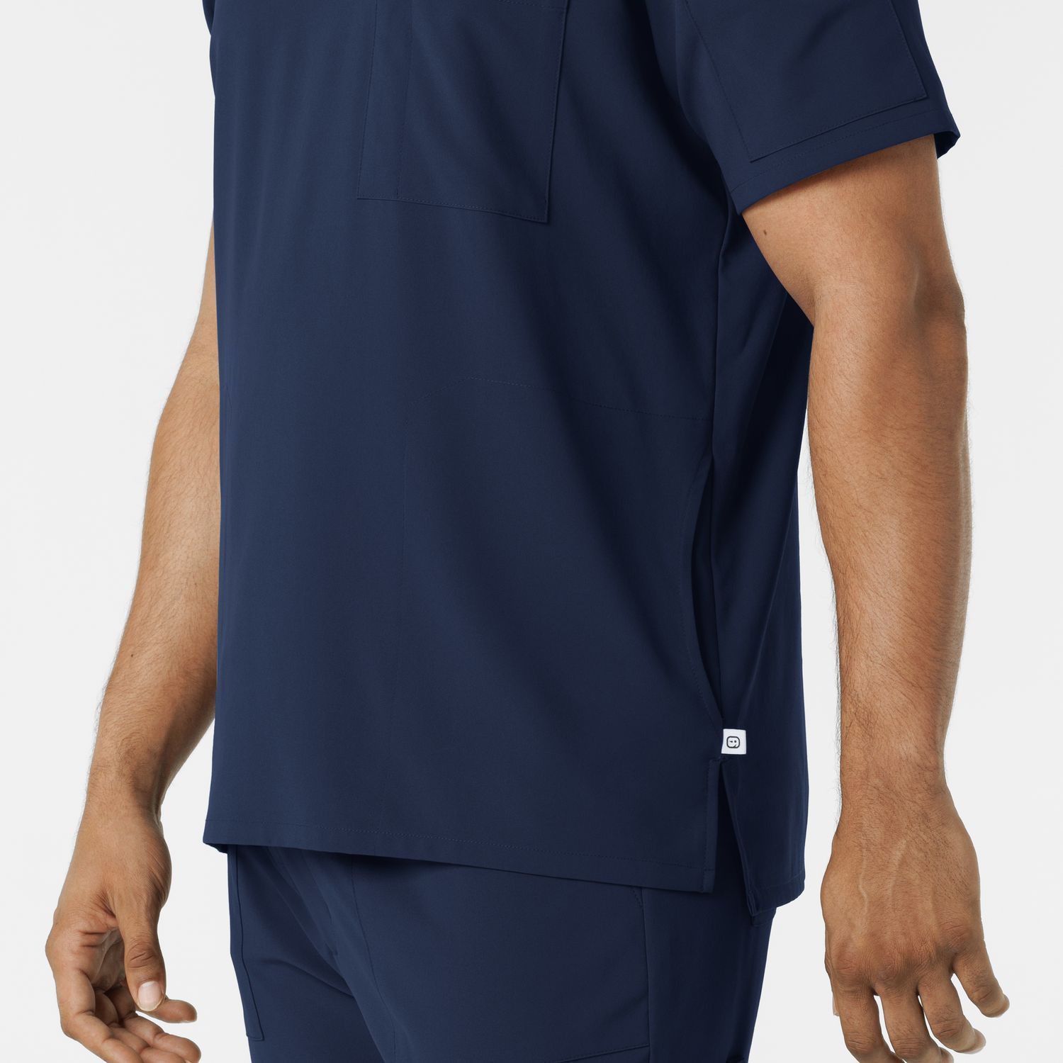 Casacca uomo 6834 scollo a V navy blue NOVITA&#39; 2025
