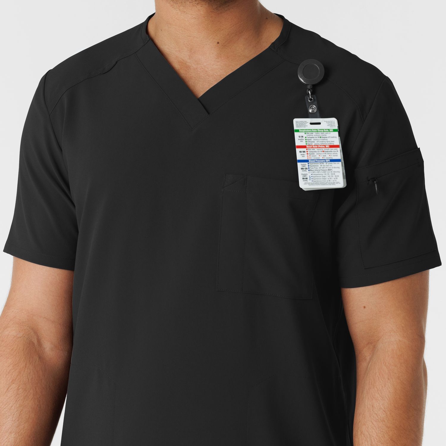 Casacca uomo 6834 scollo a V black NOVITA&#39; 2025