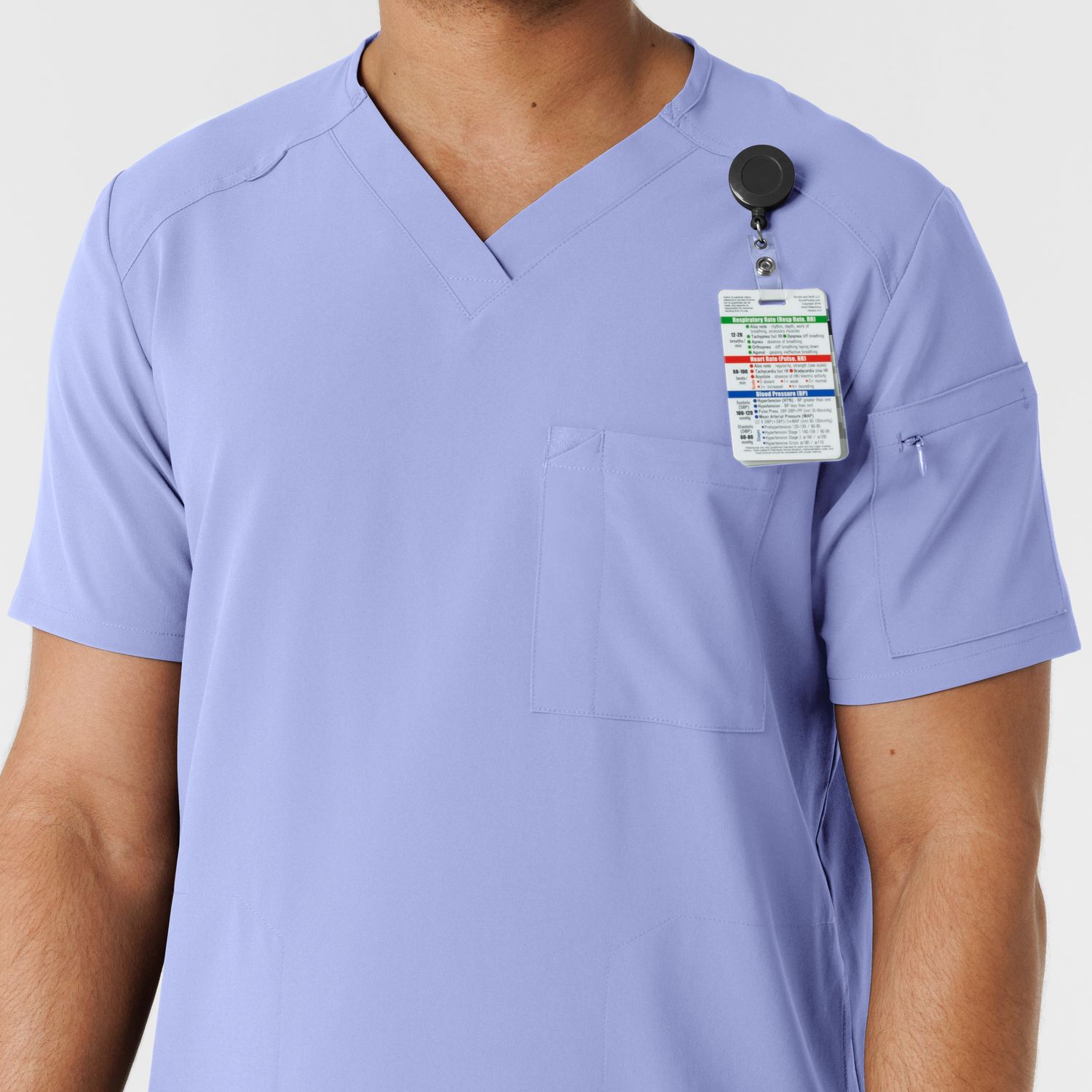 Casacca uomo 6834 scollo a V ceil blue NOVITA&#39; 2025