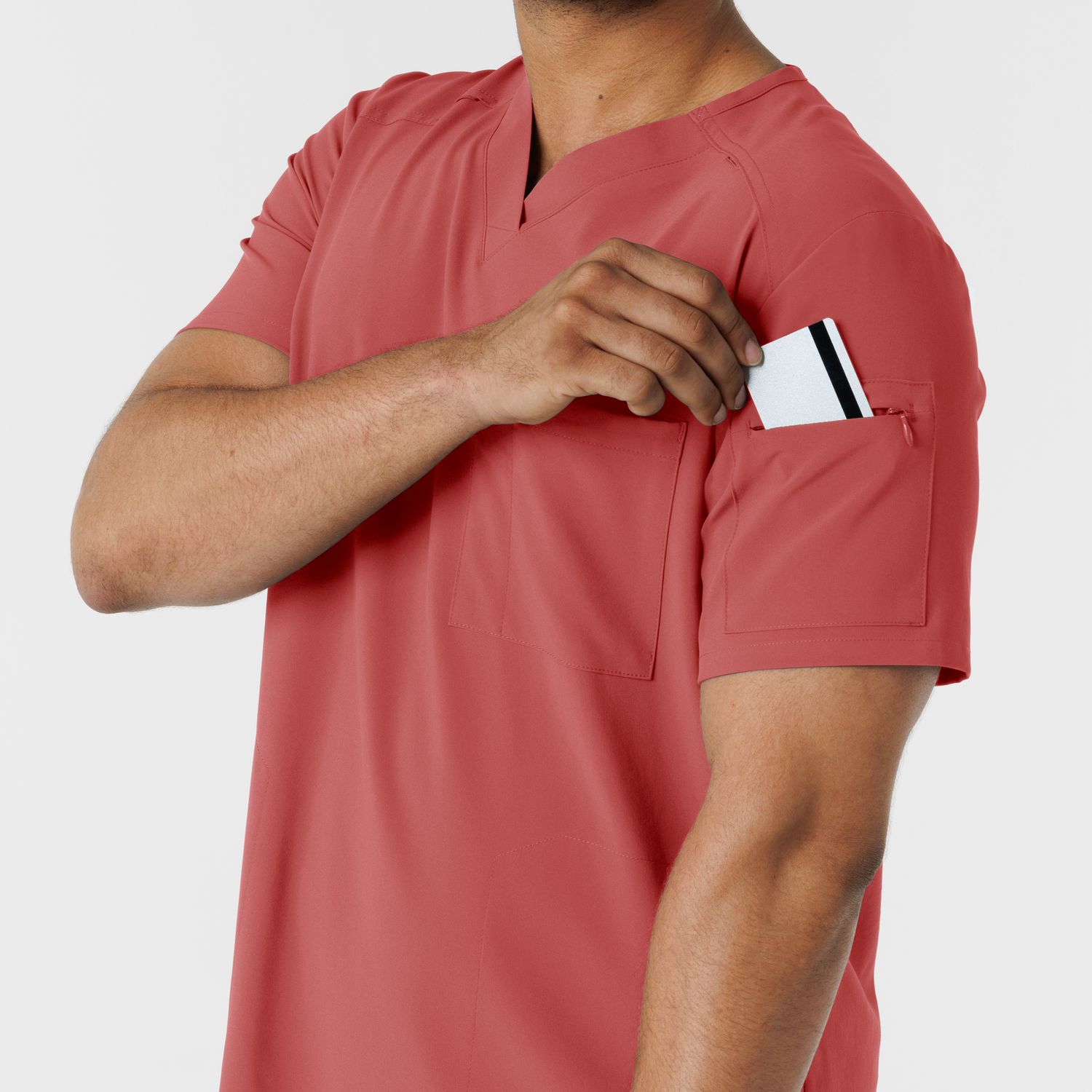 Casacca uomo 6834 scollo a V mineral red NOVITA&#39; 2025