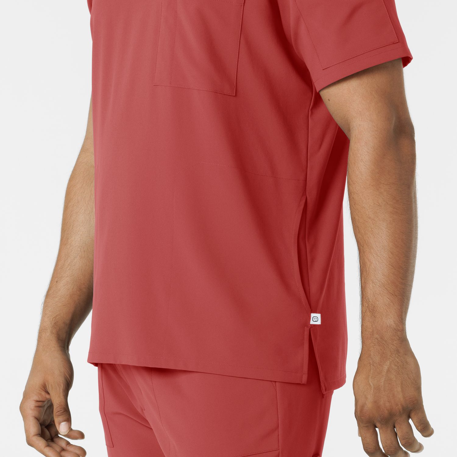 Casacca uomo 6834 scollo a V mineral red NOVITA&#39; 2025