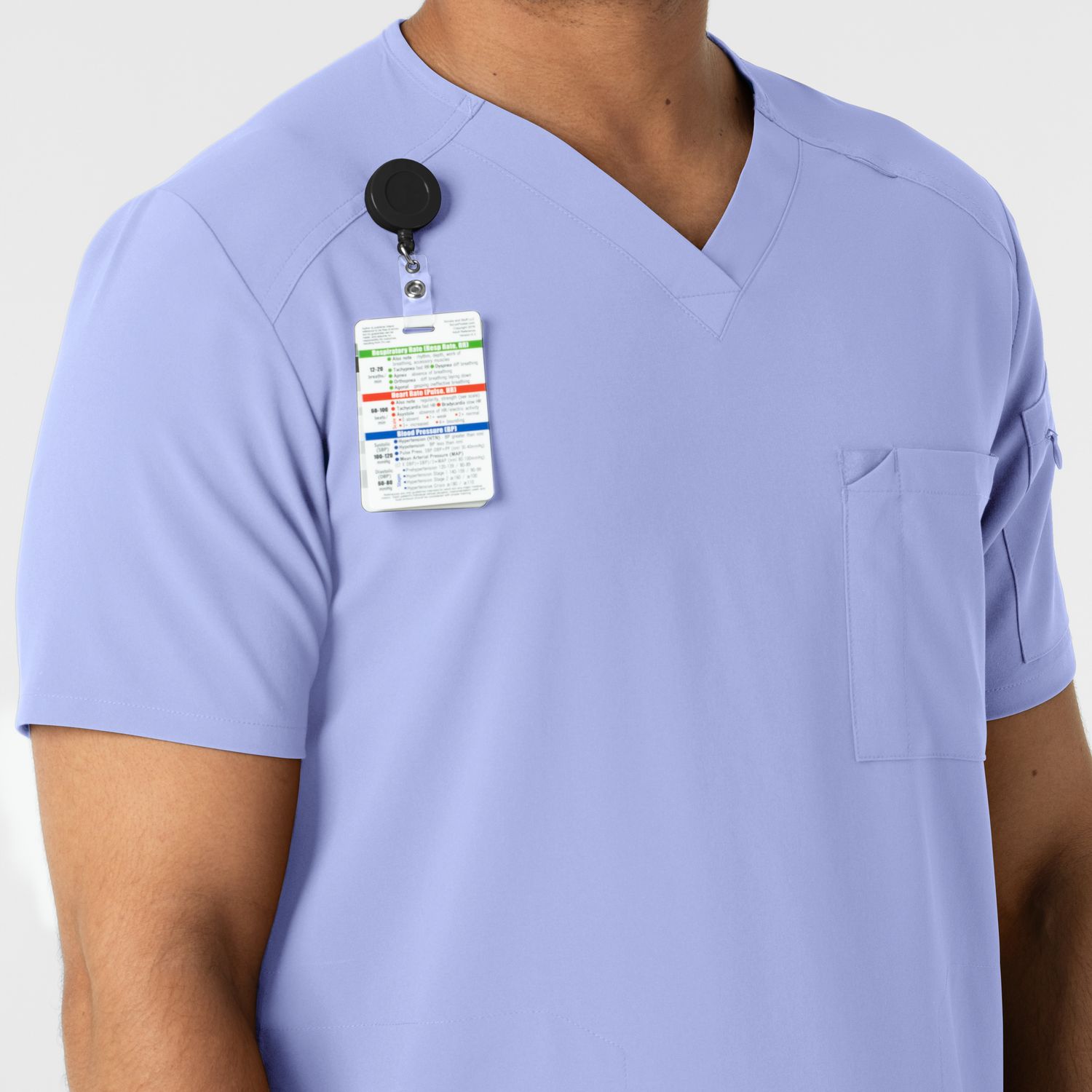 Casacca uomo 6834 scollo a V ceil blue NOVITA&#39; 2025