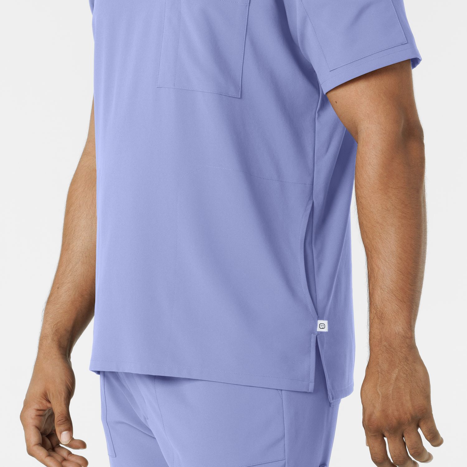 Casacca uomo 6834 scollo a V ceil blue NOVITA&#39; 2025