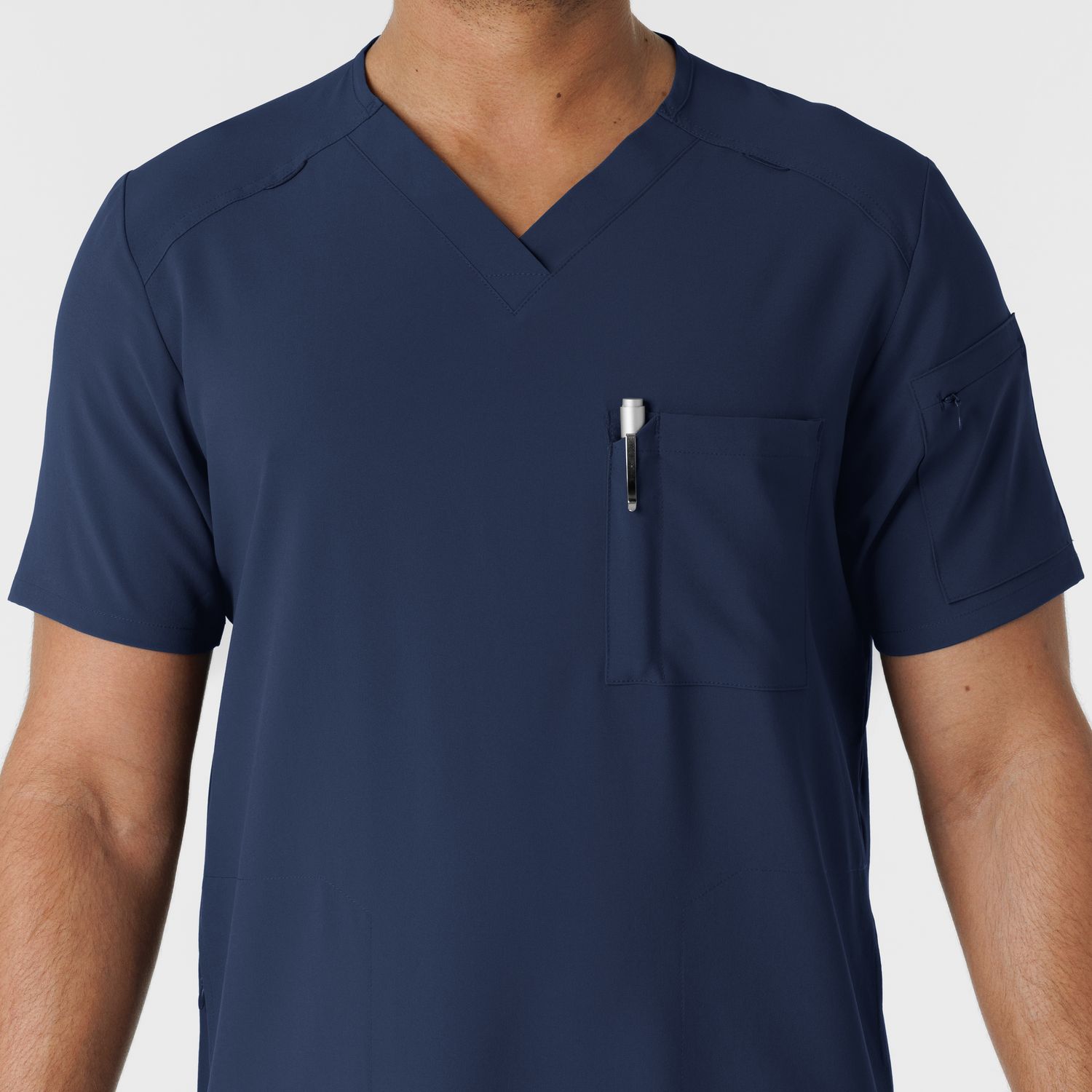 Casacca uomo 6834 scollo a V navy blue NOVITA&#39; 2025