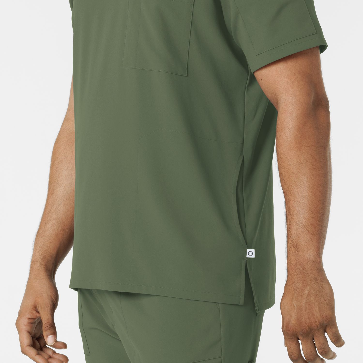 Casacca uomo 6834 scollo a V olive NOVITA&#39; 2025