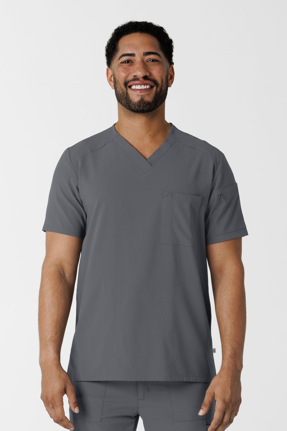 Casacca uomo 6834 scollo a V pewter NOVITA&#39; 2025