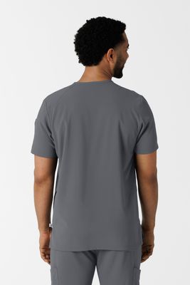 Casacca uomo 6834 scollo a V pewter