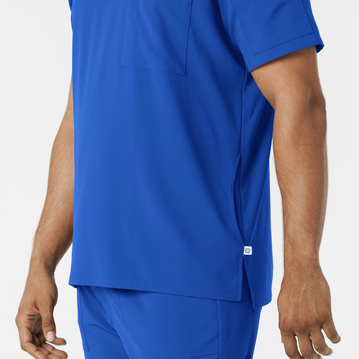 Casacca uomo 6834 scollo a V royal blue NOVITA&#39; 2025