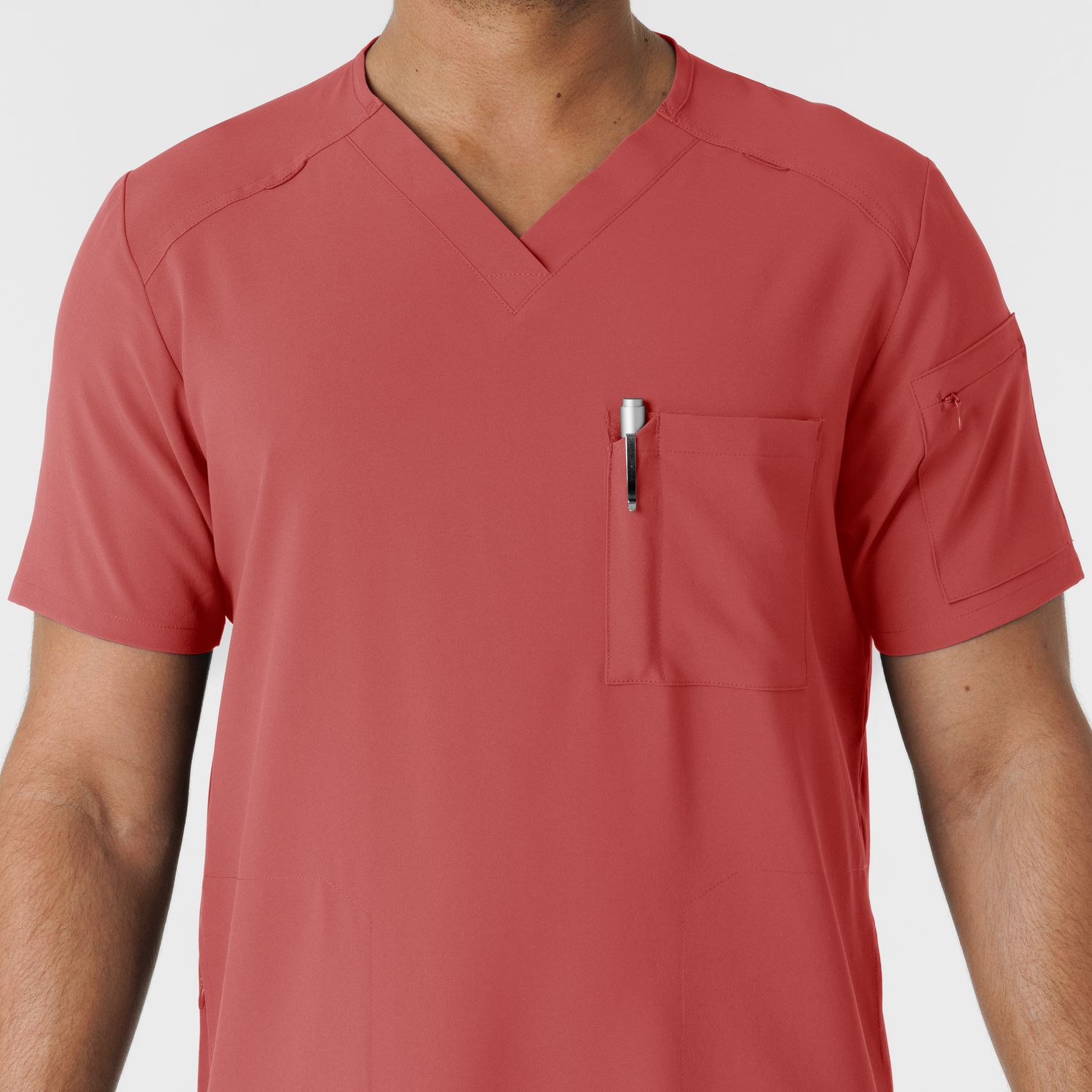 Casacca uomo 6834 scollo a V mineral red NOVITA&#39; 2025