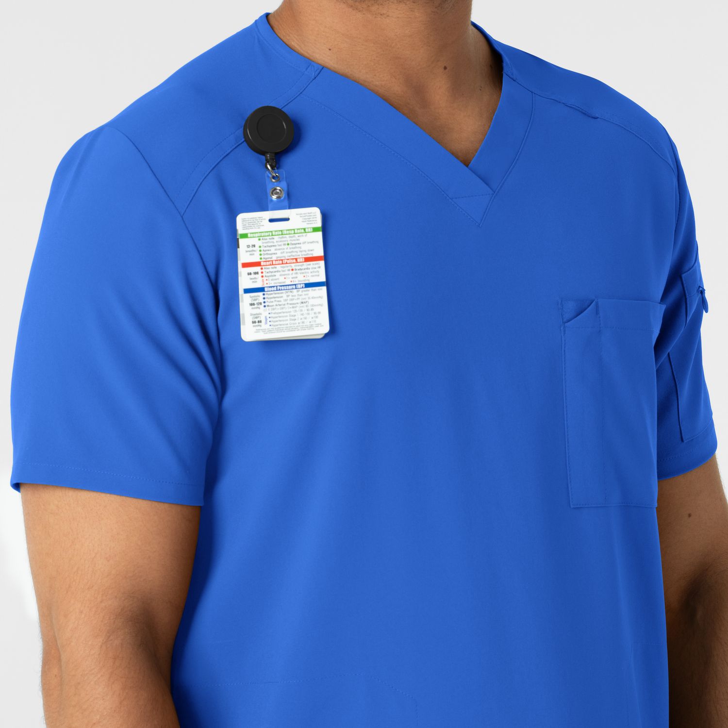 Casacca uomo 6834 scollo a V royal blue NOVITA&#39; 2025