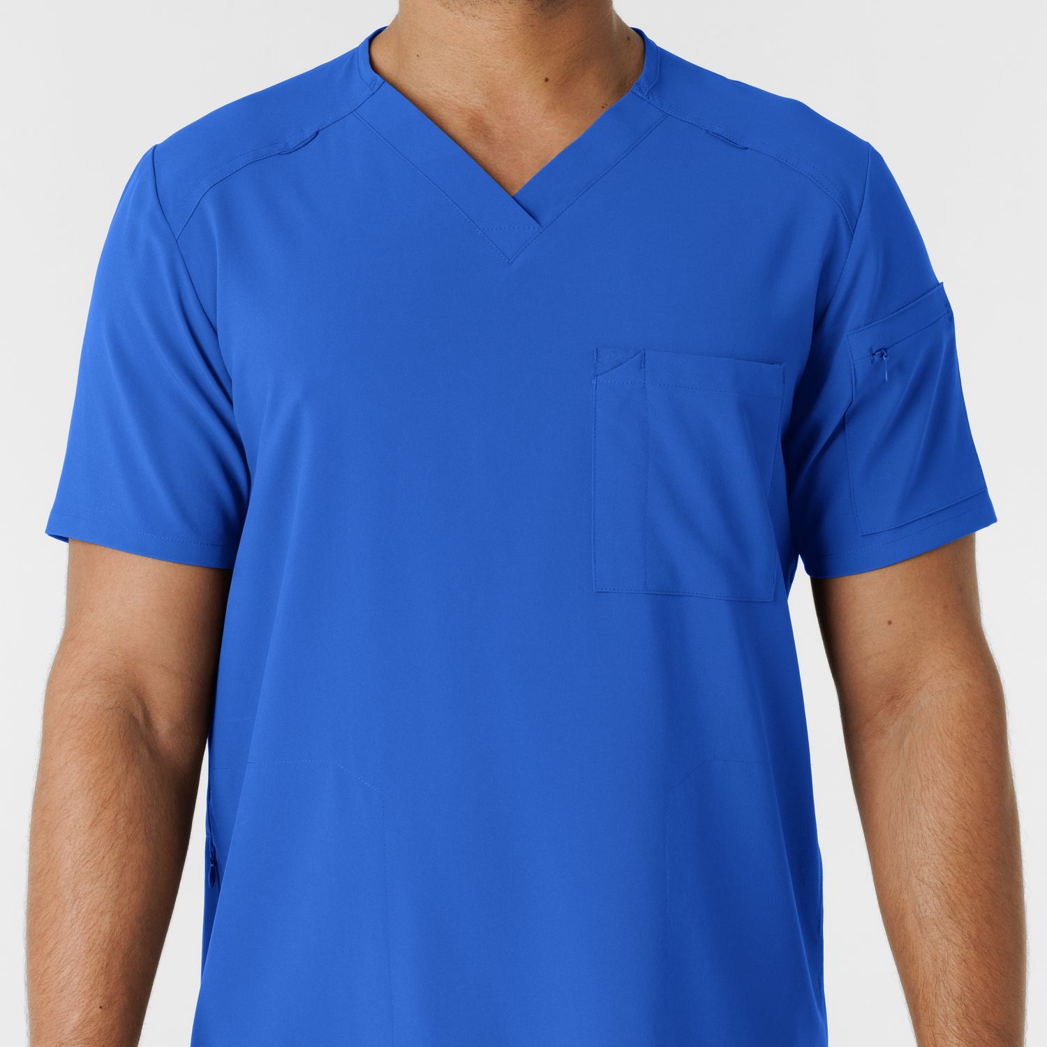 Casacca uomo 6834 scollo a V royal blue NOVITA&#39; 2025