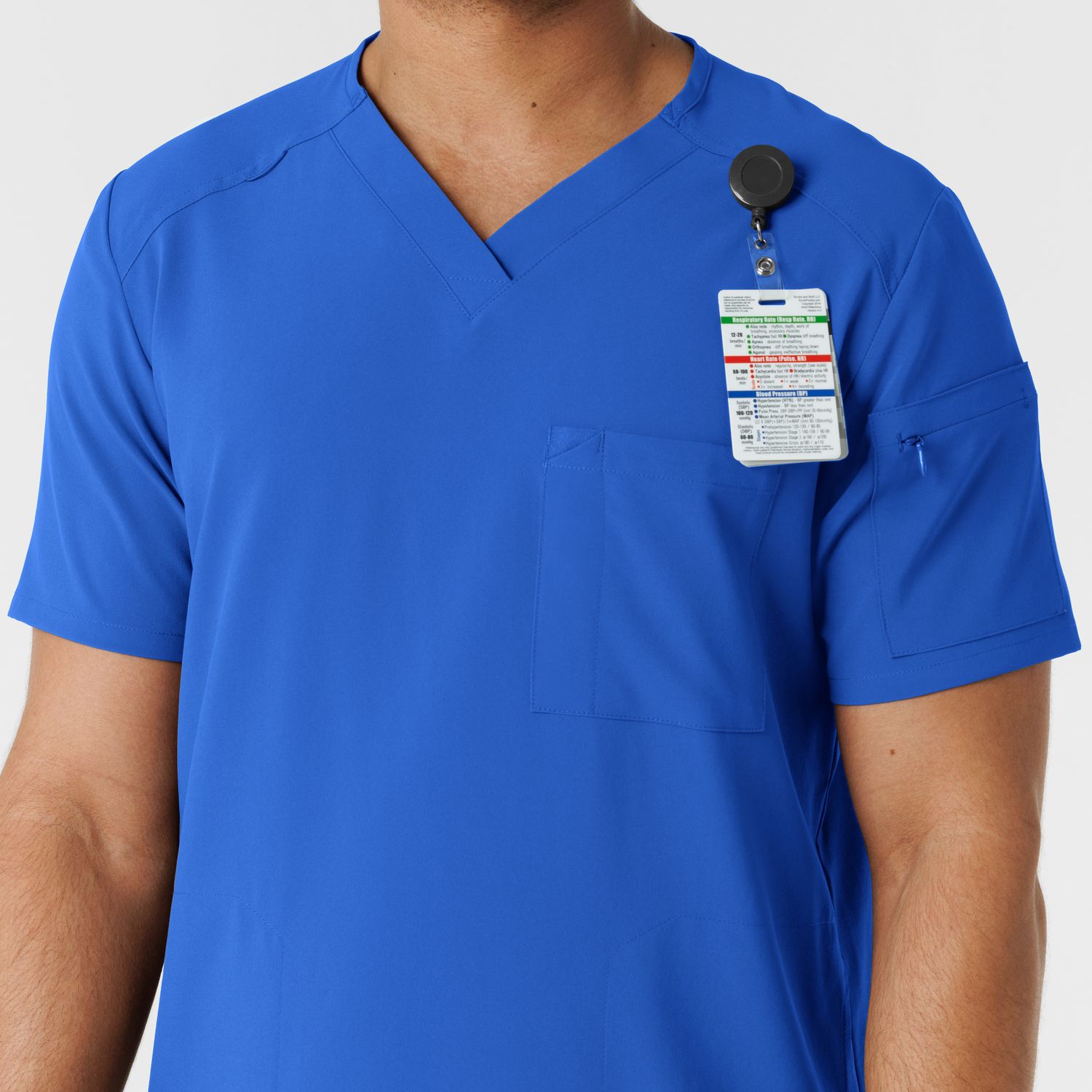 Casacca uomo 6834 scollo a V royal blue NOVITA&#39; 2025