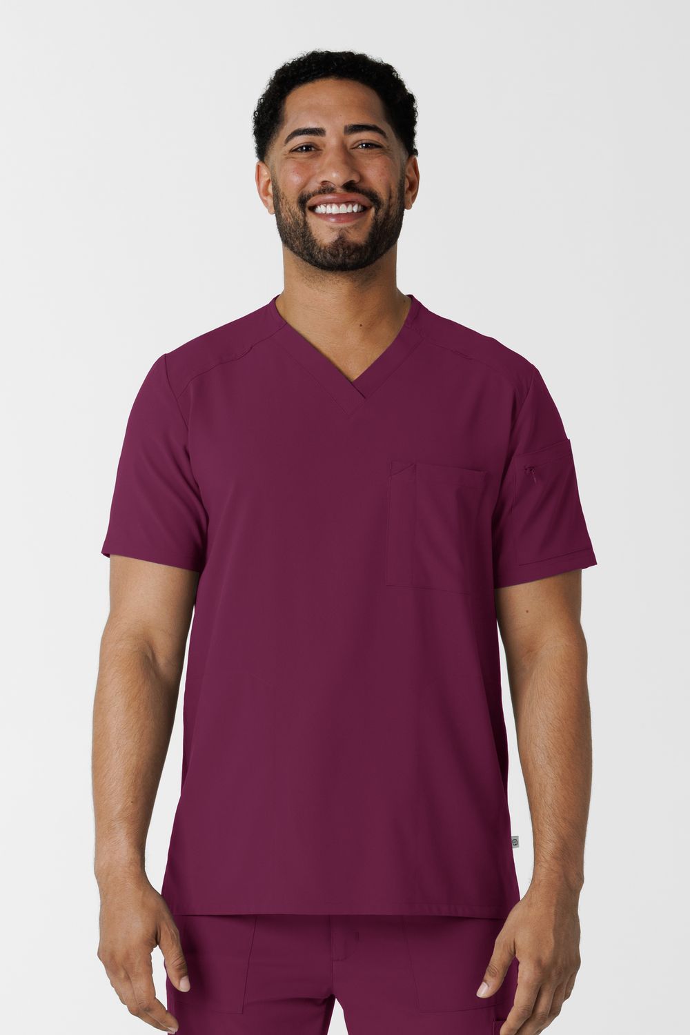 Casacca uomo 6834 scollo a V wine NOVITA&#39; 2025