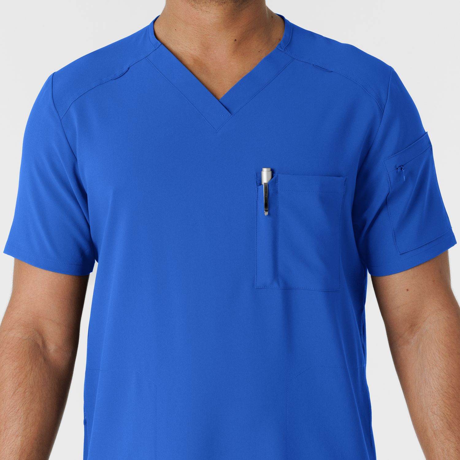 Casacca uomo 6834 scollo a V royal blue NOVITA&#39; 2025