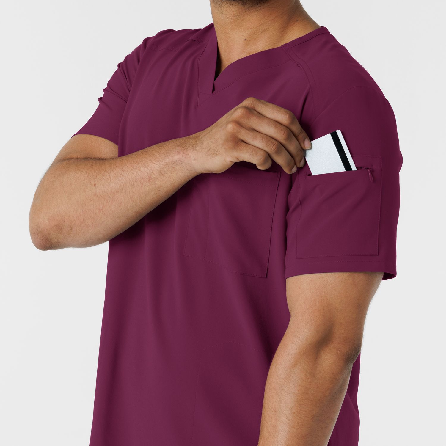 Casacca uomo 6834 scollo a V wine NOVITA&#39; 2025