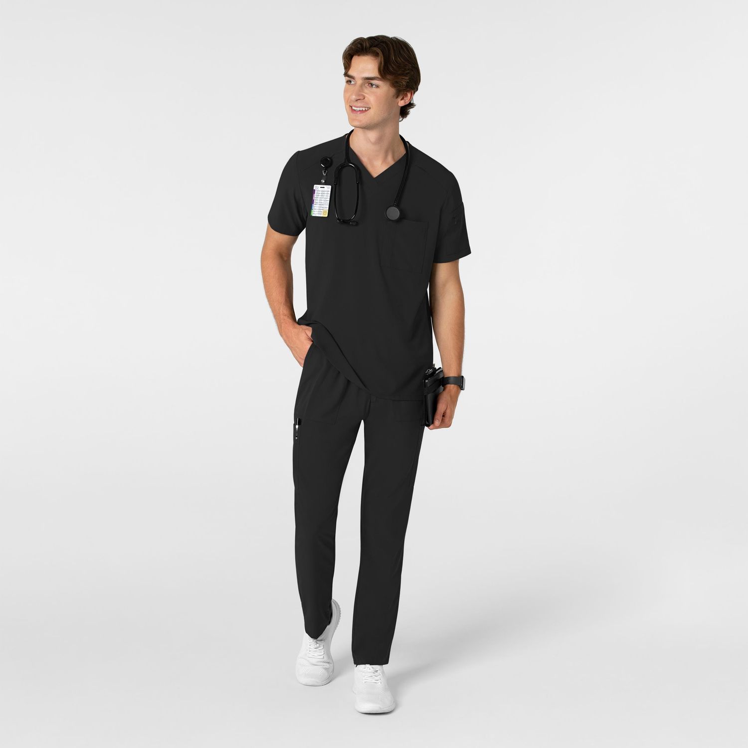 Pantalone uomo 5834 slim black NOVITA&#39; 2025
