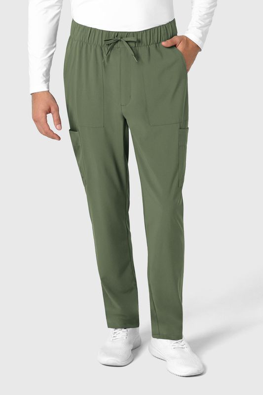 Pantalone uomo 5834 slim olive NOVITA&#39; 2025