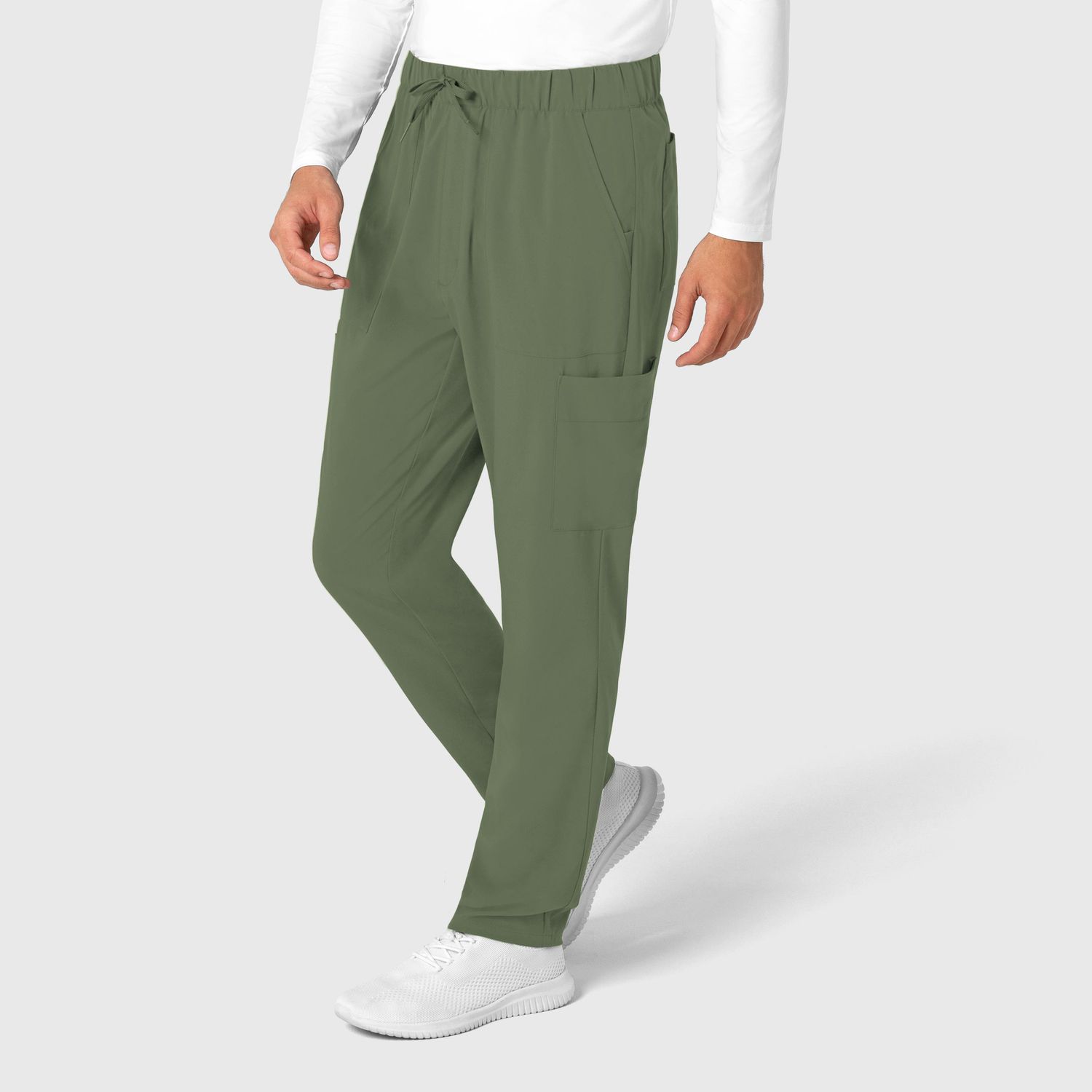 Pantalone uomo 5834 slim olive NOVITA&#39; 2025