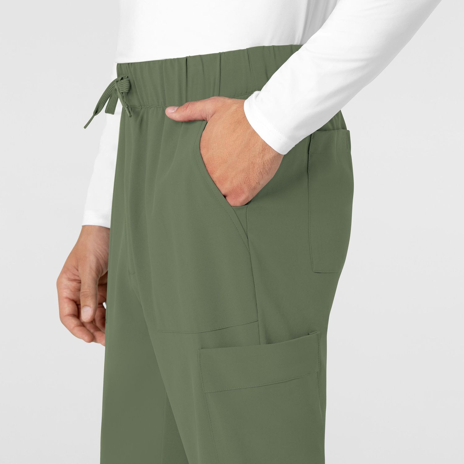 Pantalone uomo 5834 slim olive NOVITA&#39; 2025