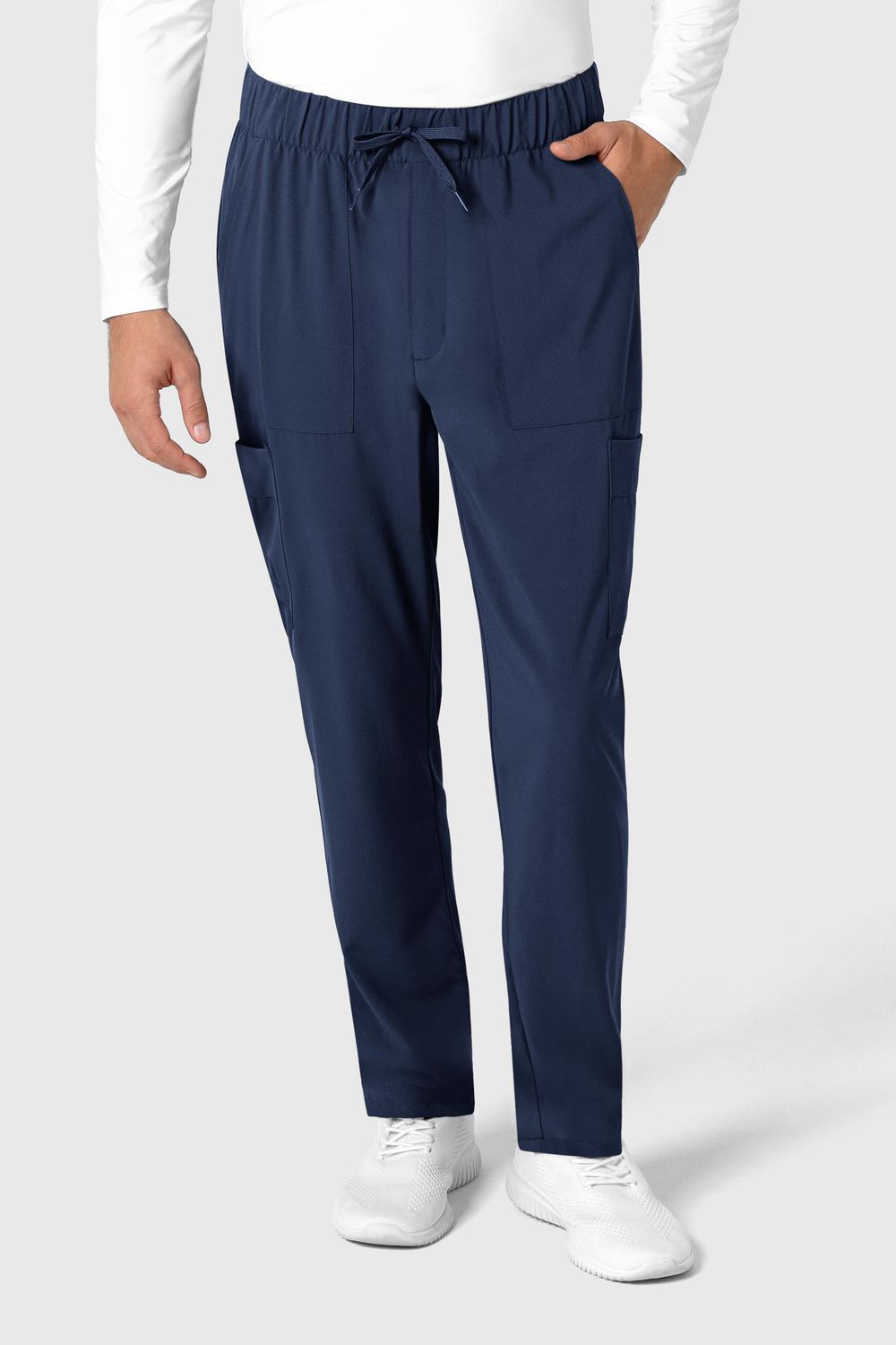 Pantalone uomo 5834 slim navy blue NOVITA&#39; 2025
