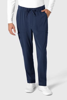 Pantalone uomo 5834 slim navy blue NOVITA&#39; 2025