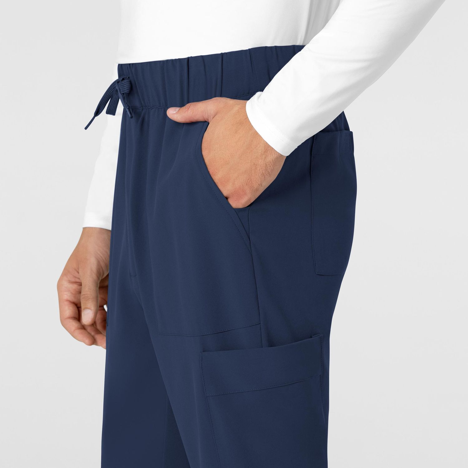 Pantalone uomo 5834 slim navy blue NOVITA&#39; 2025