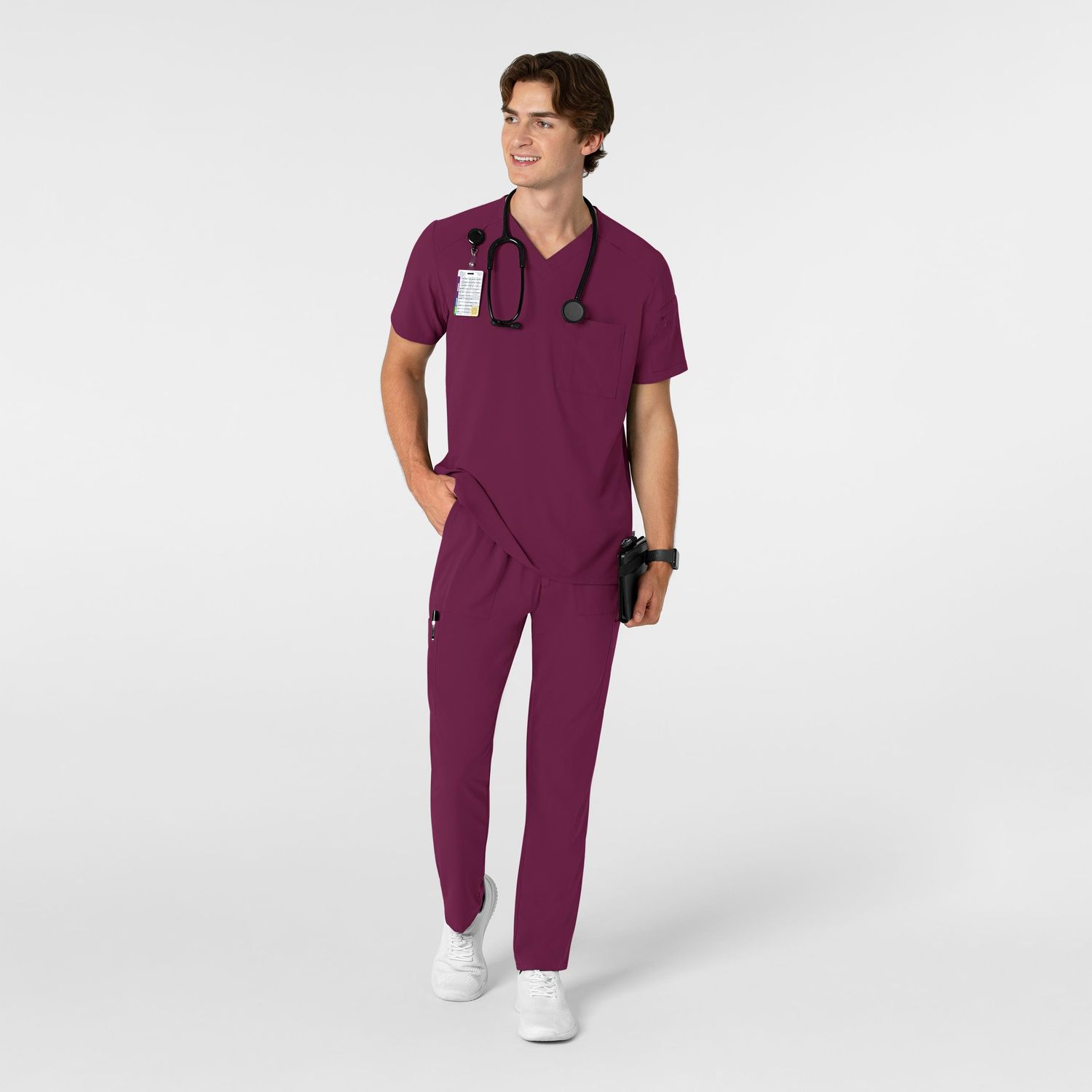 Pantalone uomo 5834 slim wine NOVITA&#39; 2025