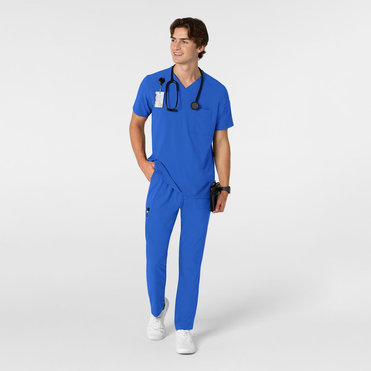 Pantalone uomo 5834 slim royal blue NOVITA&#39; 2025