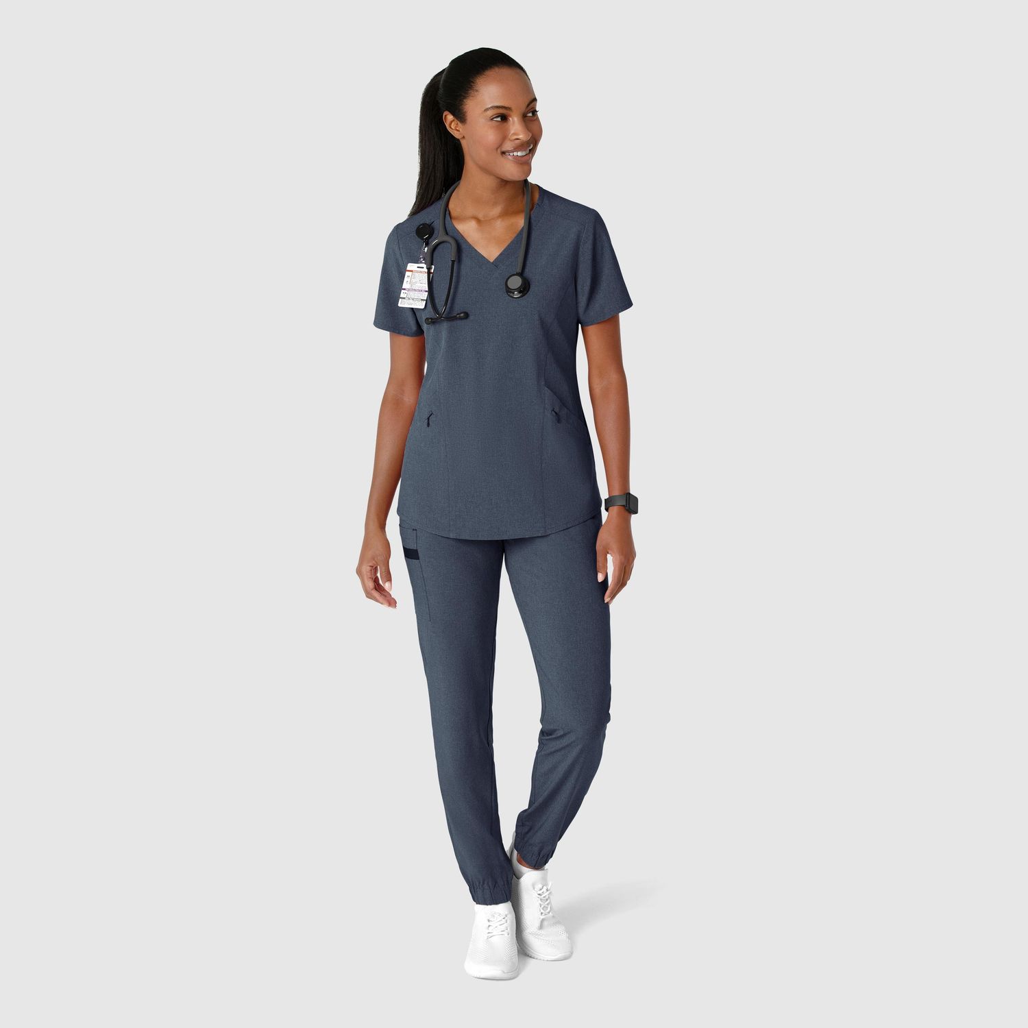 Pantalone donna 5234 jogger navy heather