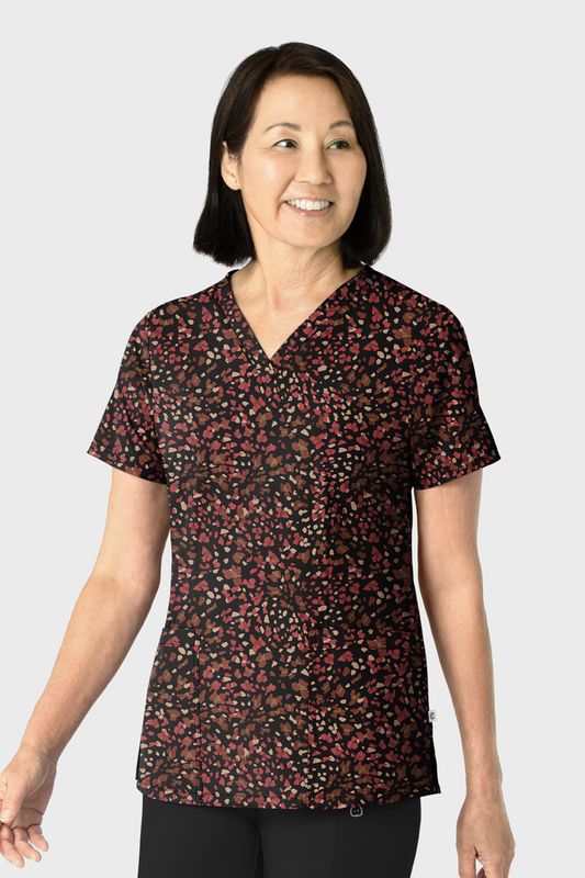 Casacca donna 6657 scollo a V FIERCE NATURE