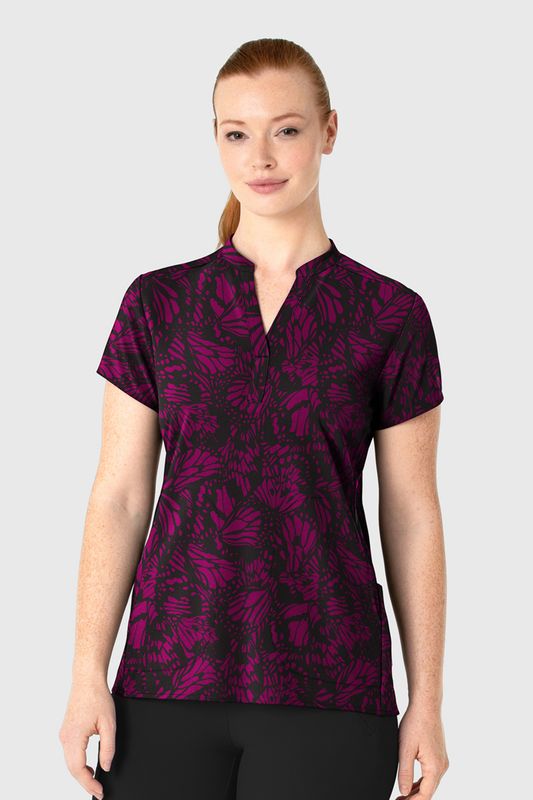 Casacca donna 6367 scollo alla coreana Sky Flatter Wine