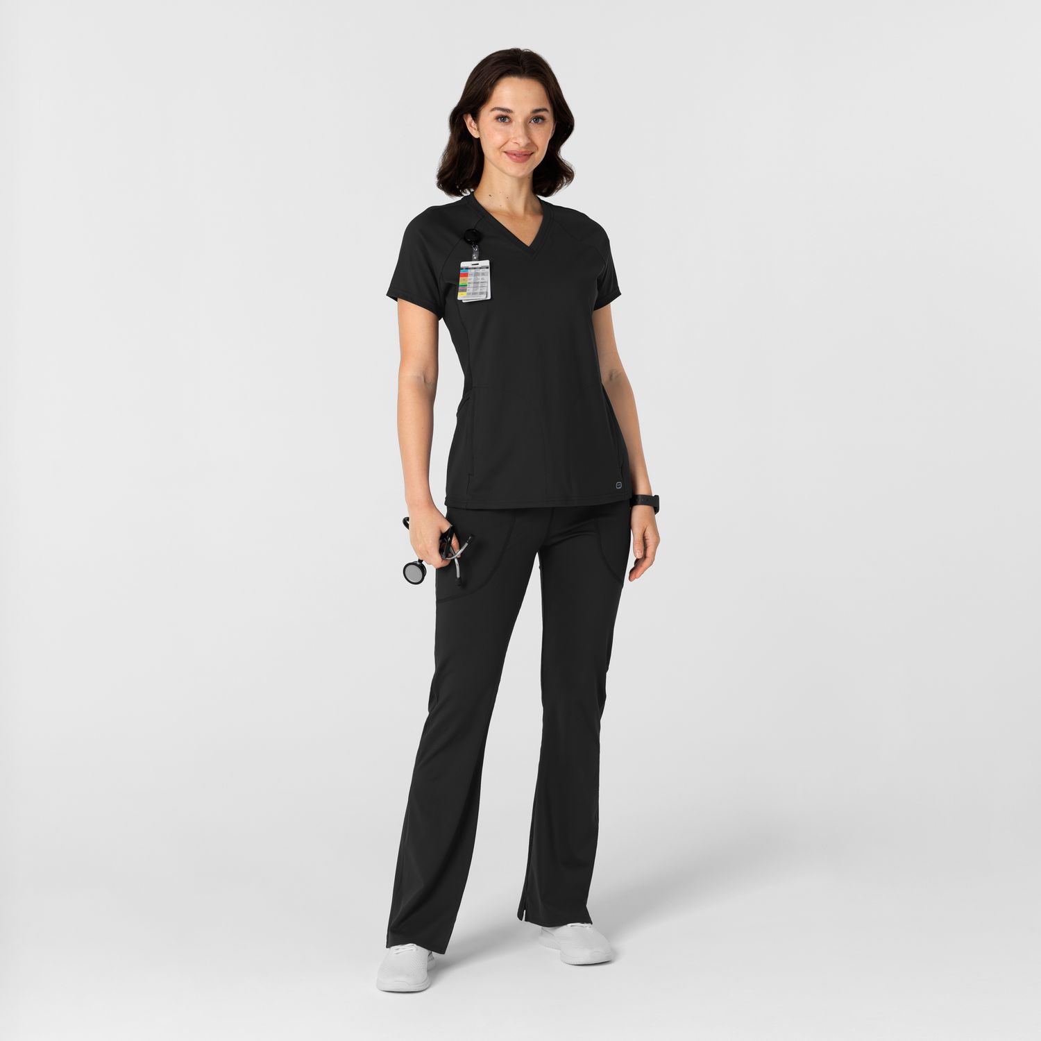 Pantalone donna 5459 yoga svasato black
