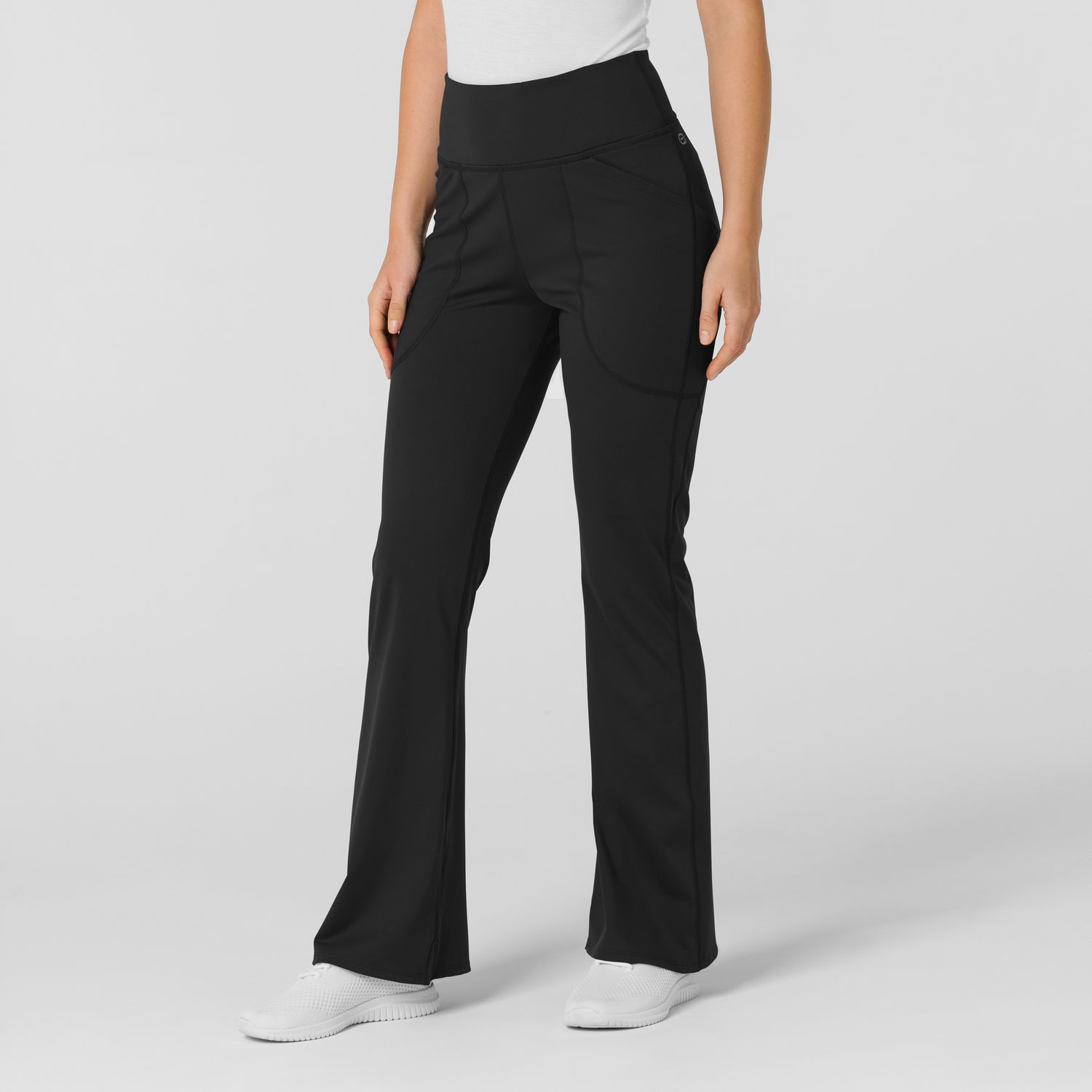 Pantalone donna 5459 yoga svasato black